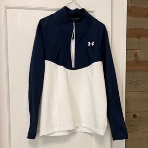 Under Armour Two-Tone Navy and White Jacket